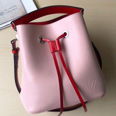 Louis Vuitton Neonoe Women Epi Mini Bucket Bag,20cm - 루이비통 네오 노에 여성용 에삐 미니 버킷백,M52853,LOUB1092,20cm,핑크