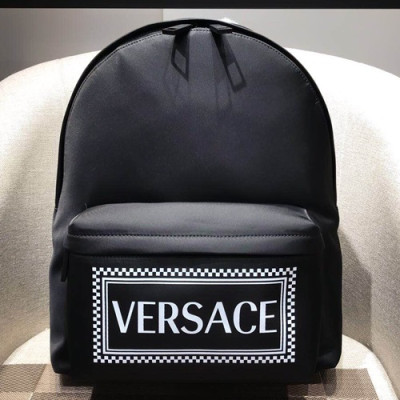 Versace 2019 Mens Back Pack,40CM - 베르사체 2019 남성용 백팩 ,VERB0053,40CM,블랙