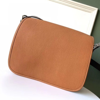 Hermes Barda Leather Messenger Shoulder Bag ,29cm - 에르메스 바르다 레더 메신저 숄더백 HERB0705,29cm,카멜