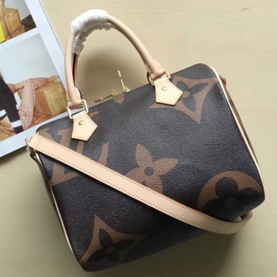 Louis Vuitton Speedy MonogramTote Shoulder Bag,25cm - 루이비통 스피디 모노그램 토트 숄더백 M41113,LOUB1113 ,25cm,브라운