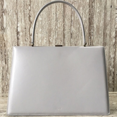 Celine  Leather Women Tote Bag,32CM - 셀린느 레더 여성용 토트백 ,90052-8,32CM,연그레이