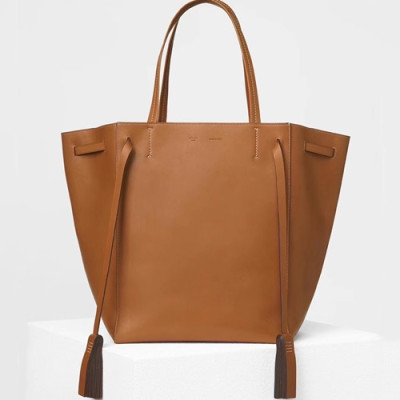 Celine Leather Tote Shoulder Shopper Bag,30CM - 셀린느 레더 토트 숄더 쇼퍼백 ,2209,30CM,브라운