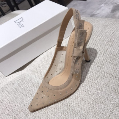 Christian Dior 2019 Womens J'adior Mesh Slingback - 크리스챤 디올 여성 자디오 메쉬 슬링백 Dio0193x.Size(225 - 250).2컬러(블랙/베이지)