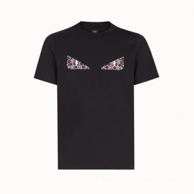 Fendi 2019 Mens Casual  Monster Eyes Short Sleeved Trianing Clothes - 펜디 남성 신상 캐쥬얼 몬스터 아이즈 반팔 트레이닝복 Fen0199x.Size(m - 3xl).2컬러(레드/그린)