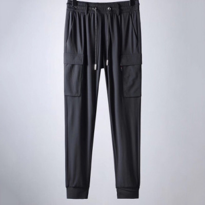 Burberry 2019 Mens Cajual Cotton Training Pants - 버버리 남성 캐쥬얼 코튼 트레이닝 팬츠 Bur0694x.Size(30 - 38).블랙