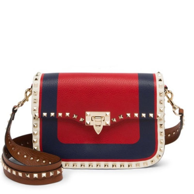 Valentino 2019 Leather Garavani Rockstud Shoudler Bag,26CM - 발렌티노 2019 레더 가라바니 락스터드 숄더백,0936 - VTB0209,26CM,레드