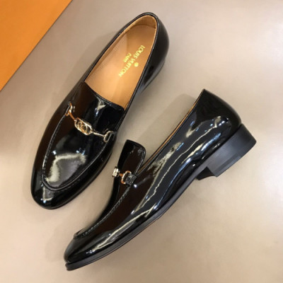 [베이직템]Louis Vuitton 2019 Mens Horsbit Leather Loafer  - 루이비통 남성 홀스빗 레더 로퍼 Lou01000x.Size(245 - 265).블랙