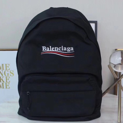 Balenciaga 2019 Nylon Back Pack,36CM - 발렌시아가 2019 남여공용 나일론 백팩,BGB0124,36CM,블랙