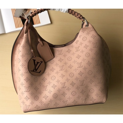 [매장판]Louis Vuitton 2019 Women Carmel Hobo Tote Shoulder Bag,40cm - 루이비통 2019 여성용 카멜 호보 토트 숄더백 M53188,LOUB1121,40cm,핑크