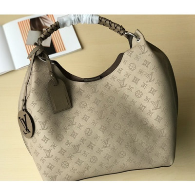 Louis Vuitton 2019 Women Carmel Hobo Tote Shoulder Bag,40cm - 루이비통 2019 여성용 카멜 호보 토트 숄더백 M53188,LOUB1123,40cm,그레이