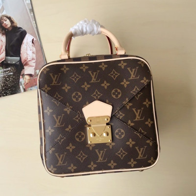 Louis Vuitton 2019 Monogram Tote Bag,25cm - 루이비통 2019 모노그램 여성용 토트백 LOUB1133 ,25cm,브라운