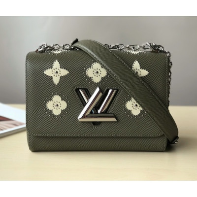 Louis Vuitton 2019 Leather Twist Shouder Bag,23cm - 루이비통 2019 레더 트위스트 숄더백 ,M50280,LOUB1163,23cm,그린