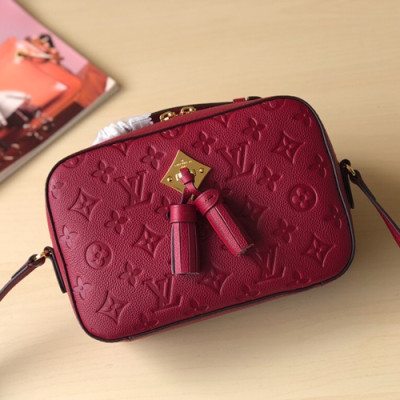 Louis Vuitton Saintonge Camera Shoulder Bag,22cm - 루이비통 생통주 카메라 숄더백 M44606,LOUB1178 ,22cm,다크레드