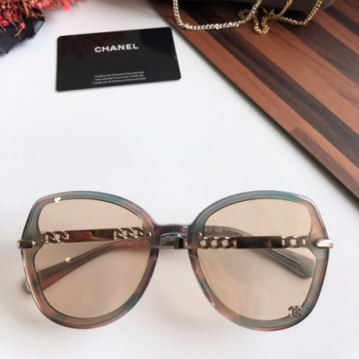 Chanel 2019 Womens Retro CC Logo Metal Frame Sunglasses - 샤넬 여성 레트로 CC로고 메탈 프레임 선글라스 Cnl0387x.6컬러
