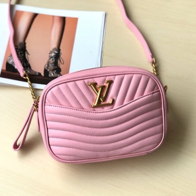 [귀여움 가득~]Louis Vuitton 2019 Leather New Wave Camera Shouder Bag,21.5cm - 루이비통 2019 레더 뉴웨이브 카메라 숄더백 ,M53863,LOUB1190,21.5cm,핑크