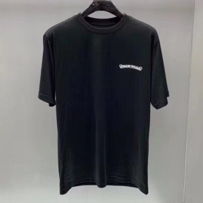 Chrome Hearts 2019 Mens Printing Short Sleeved Tshirt - 크롬하츠 남성 프린팅 코튼 반팔티 Chr0024x.Size(m - 2xl).블랙