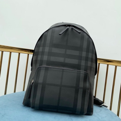 Burberry PVC Back Pack , 40cm - 버버리 PVC 남여공용 백팩 ,BURB0153,40cm,그레이체크