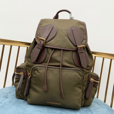 Burberry 2019 Nylon Back Pack , 42cm - 버버리 2019 나일론 남여공용 백팩 ,BURB0195,42cm,카키