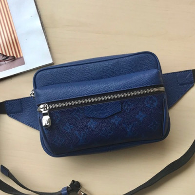 Louis Vuitton 2019 Outdoor Hip Sack,21cm - 루이비통 2019 남여공용 아웃도어 힙색,M30245,LOUB1200,21cm,블루