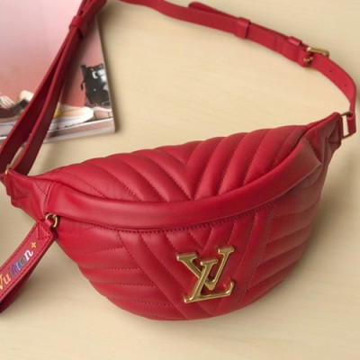 [HOT 잇템]Louis Vuitton 2019 Leather BUMBAG,37cm - 루이비통 2019 레더 여성용 범백 M63750,LOUB1205, 37cm ,레드