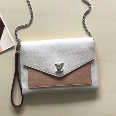 Louis Vuitton Pochette My Lockme Clutch Bag Chain Shoulder Cross Bag,24cm - 루이비통  포쉐트 마이락미 클러치백 체인 숄더 크로스백,M67521,LOUB1206 ,24cm,화이트