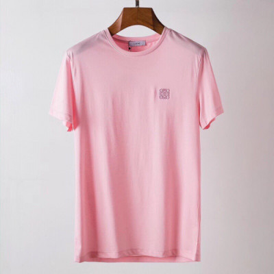 [클래식]Loewe 2019 Mens Logo Cotton Short Sleeved Tshirt - 로에베 남성 로고 코튼 반팔티 Loe0054x.Size(m - 3xl).3컬러(블랙/화이트/핑크)