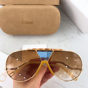 Chloe 2019 Womens Trendy  Metal Frame Sunglasses - 끌로에 여성 트렌디 메탈 프레임 선글라스 Chlo004x.Size(64-11-140).6컬러