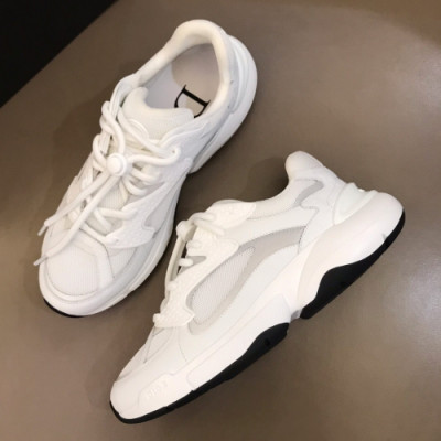 Christian Dior 2019 Mm/Wm Oblique Runner - 크리스챤 디올 남자 오블리크 러너 Dio0246x.Size(240 - 270).화이트