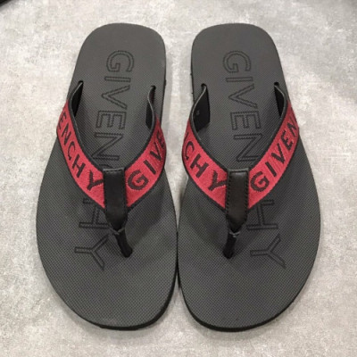 Givenchy 2019 Mens Logo Flip-flap - 지방시 남성 로고 슬리퍼 Giv0142x.Size(240 - 275).레드