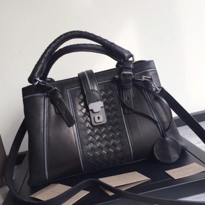 [유니크 & 트랜디한 백]Bottega Veneta 2019 Tote Shoulder Bag,32cm - 보테가 베네타 2019 토트 숄더백, 7455,BVB0200,32cm,블랙