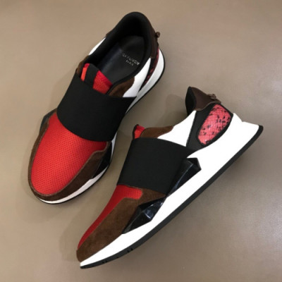 [커스텀급]Givenchy 2019 Couple Leather Trainer - 지방시 커플 레더 트레이너 Giv0144x.Size(225 - 265).레드