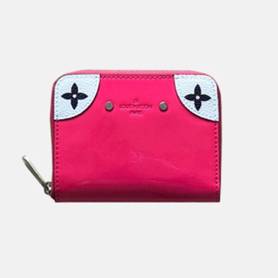 Louis Vuitton 2019 Womens Zippy Vernis Coin Purse  M67665 - 루이비통 2019 여성 지피 베르니 코인 퍼스 LOUW0020.Size(11cm).핫핑크