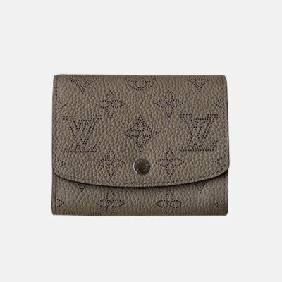 Louis Vuitton 2019 Iris Compact Wallet M62540 - 루이비통 여성용 아이리스 컴팩트 월릿 반지갑 LOUW0071.Size(12cm).베이지그레이