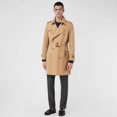 [커스텀급]Burberry 2019 Mens Classic Trench Coat - 버버리 남성 클래식 트렌치 코트 Bur0770x.Size(s - 2xl).아이보리브라운