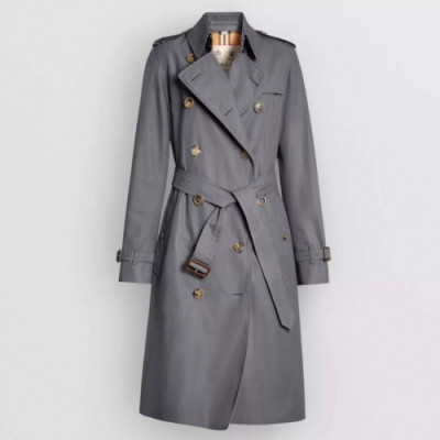 Burberry 2019 Womens Classic Heritage Trench Coat - 버버리 여성 클래식 빈티지 트렌치 코트 Bur0774x.Size(s - 2xl).그레이