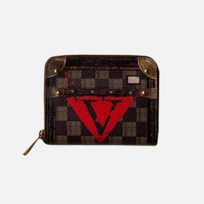 Louis Vuitton 2019 Zippy Coin Purse  - 루이비통 2019 지피 코인 퍼스 LOUW0107.Size(11cm).브라운