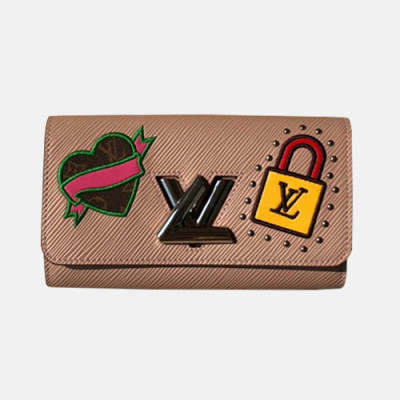 Louis Vuitton 2019 Twist Epi Wallet M63466 -  루이비통 트위스트 에삐 월릿 장지갑 LOUW0120.Size(19CM).핑크