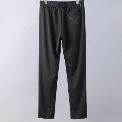 Emporio Armani 2019 Mens Cotton Training Pants - 알마니 남성 코튼 트레이닝 팬츠 Arm0214x.Size (31 - 40).블랙