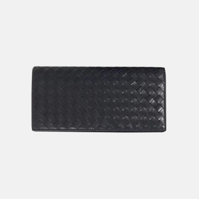 Bottega Veneta 2019 Wallet - 보테가베네타 남여공용 장지갑 2040-BVW0012.19cm,네이비