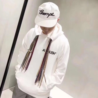 Ambush 2019 Mm/Wm Logo Cotton Hood Tee - 앰부시 남자 로고 코튼 후드티 Amb007x.Size(s - l).화이트