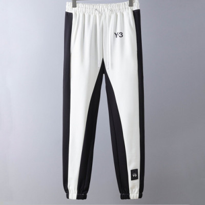 Y3 2019 Mens Casual Logo Training Pants - 요지야마모토 남성 캐쥬얼 로고 트레이닝 팬츠 Y3/0028x.Size(m - 2xl).2컬러(블랙/화이트)