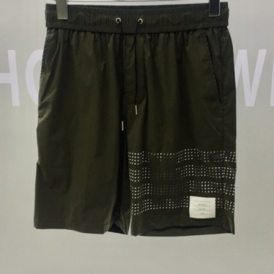 Thom Browne 2019 Mens Casual Logo Training Short Pants - 톰브라운 남성 캐쥬얼 로고 트레이닝 반바지 Tho0093x.Size(30 - 38).2컬러(올리브/블랙)