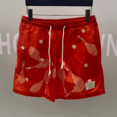 Thom Browne 2019 Mens Casual Logo Training Short Pants - 톰브라운 남성 캐쥬얼 로고 트레이닝 반바지 Tho0106x.Size(m - 2xl).레드