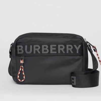 Burberry 2019 Nylon Shoulder Bag ,22CM - 버버리 2019 나일론 남여공용 숄더백,BURB0264,22cm,블랙