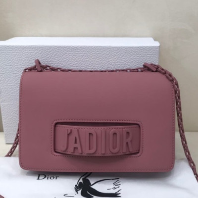 Dior 2019 J'adior Leather Chain Shoulder Bag ,18/25CM - 디올 2019 자디올 레더 여성용 체인 숄더백,DIOB0148,18/25CM,핑크