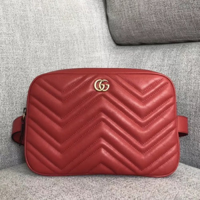 Gucci 2019 Matlase Belt Bag,24CM - 구찌 2019 마틀라세 벨트백 ,GUB0637,24CM,레드