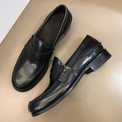 Dior 2019 Mens Business Leather Penny Loafer- 디올 남성 비지니스 레더 페니 로퍼 Dio0300x.Size(245 - 265).블랙