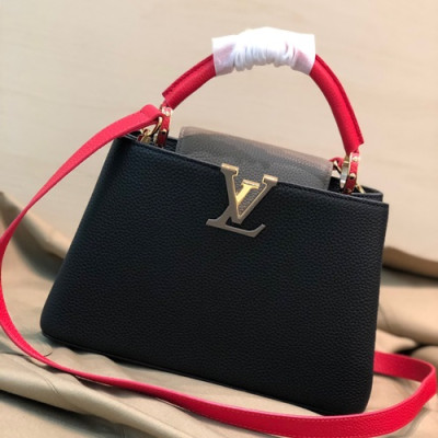 Louis Vuitton 2019 Capucines Tote Shoulder Bag,27/31cm - 루이비통 2019 카푸신 토트 숄더백  M94517 ,LOUB1346,27/31cm,블랙