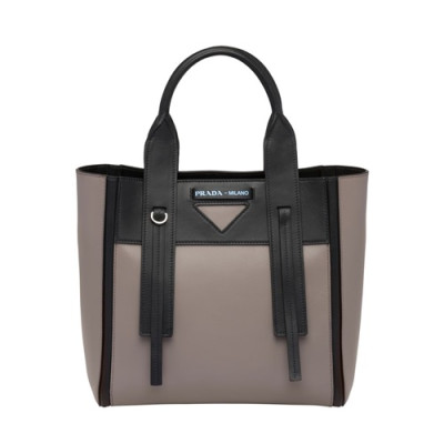 Prada 2019 Ouverture Small Tote Shopper Bag,25cm - 프라다 2019 우베르튀르 스몰 토트 쇼퍼백 ,1BG234-1,25cm,그레이