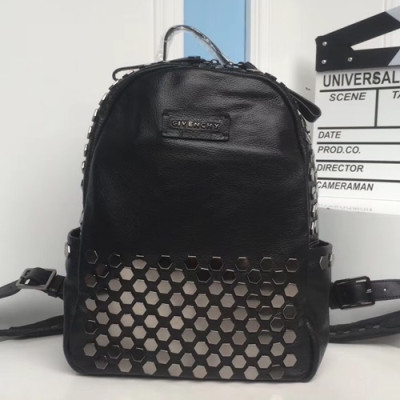 Givenchy 2019  Leather Mens Back Pack,34cm - 지방시 2019 레더 남성용 백팩 GVB0087,34cm,블랙